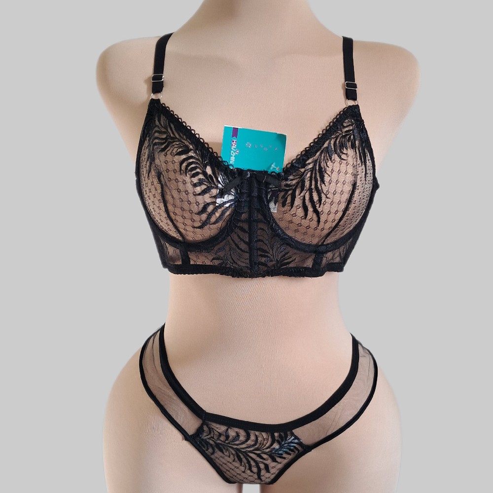 ست شورت و سوتین تور گاز هاوژین کد 630